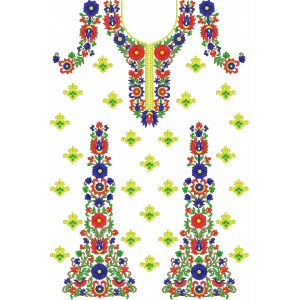\"floral-full-classic-dress-embroidery-designs\"